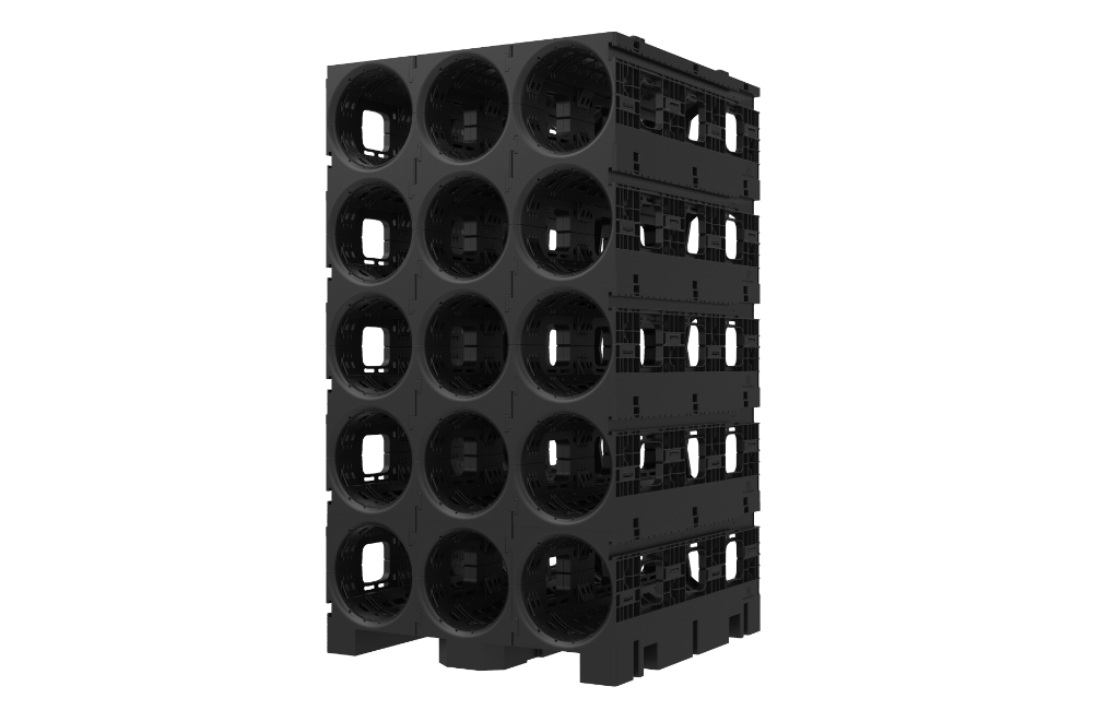 Photo of a Rack Modular Porta Garrafones 3x5