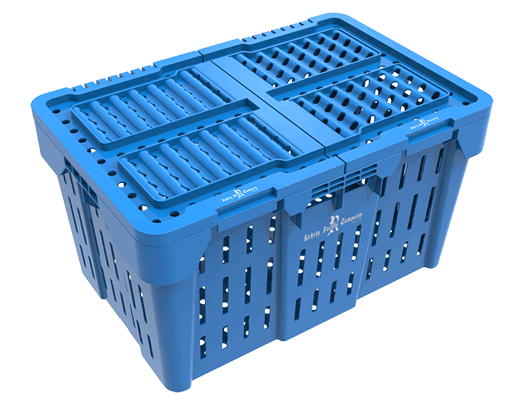 Photo of a 24 x 16 Lidded Field Crate