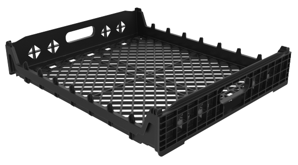 Photo of a 25.8 x 21.6 x 4.6 Double Layer Roll Tray