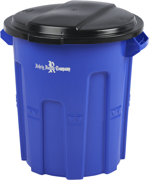 Photo of a 25 Gallon Round Can