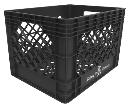 Photo of a 20 Qt. Dairy Crate